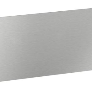 Schermo inferiore con finitura  acciaio inox 75 cm – KTK 3020 ed